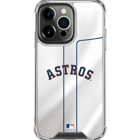MLB Houston Astros Jersey iPhone 16 Pro Max Clear Case