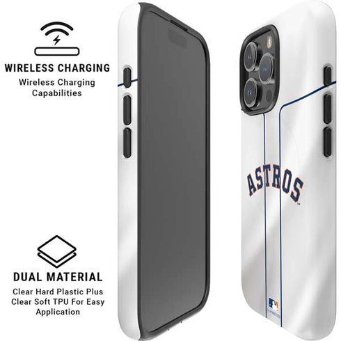 MLB Houston Astros Jersey iPhone 16 Pro Max Magsafe Impact Case