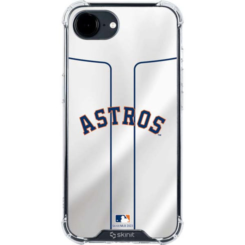 MLB Houston Astros Jersey iPhone 16e Clear Case