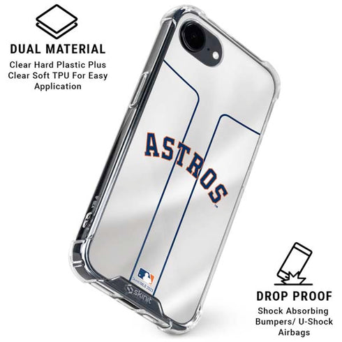 MLB Houston Astros Jersey iPhone 16e Clear Case