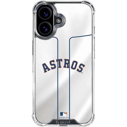 MLB Houston Astros Jersey iPhone 17 Clear Case