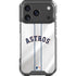 MLB Houston Astros Jersey iPhone 18 Pro Clear Case