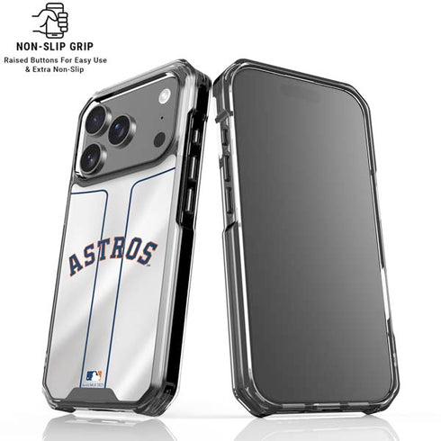 MLB Houston Astros Jersey iPhone 18 Pro Clear Case