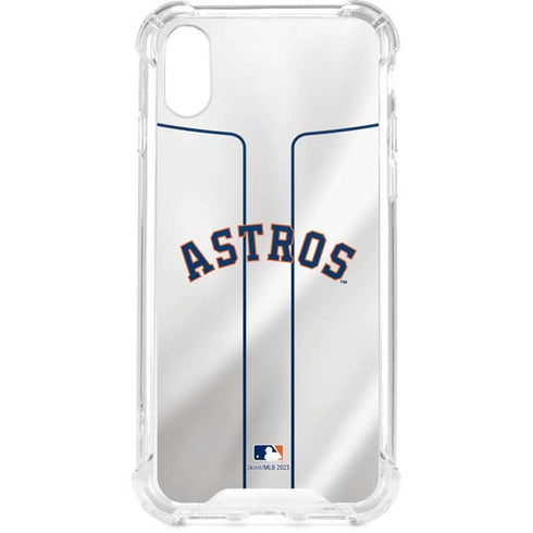 MLB Houston Astros Jersey iPhone XS Clear Case