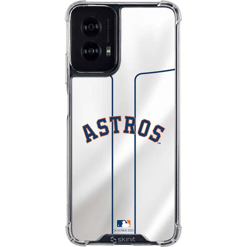 MLB Houston Astros Jersey Moto G Power 5G (2024) Clear Case