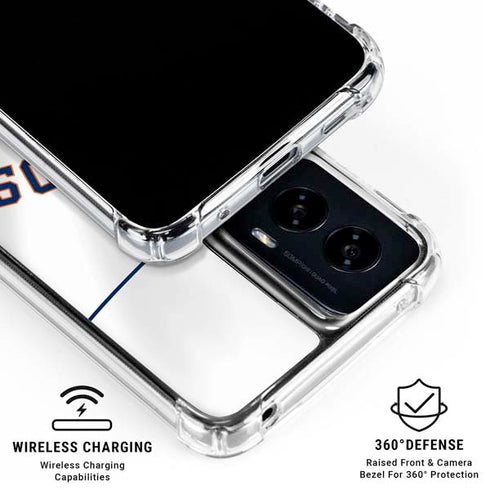 MLB Houston Astros Jersey Moto G Power 5G (2024) Clear Case