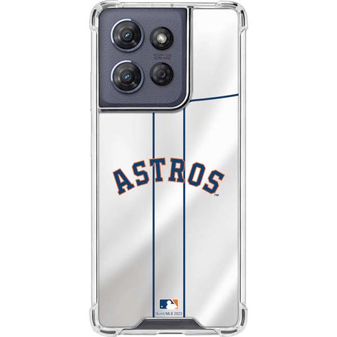 MLB Houston Astros Jersey Moto G Stylus 5G (2025) Clear Case