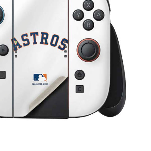MLB Houston Astros Jersey Nintendo Switch 2 (2025) Joy-Con Controller Skin