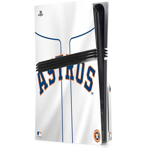 MLB Houston Astros Jersey PS5 Pro Disk Console Skin