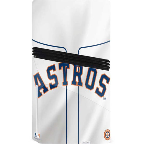MLB Houston Astros Jersey PS5 Pro Disk Console Skin