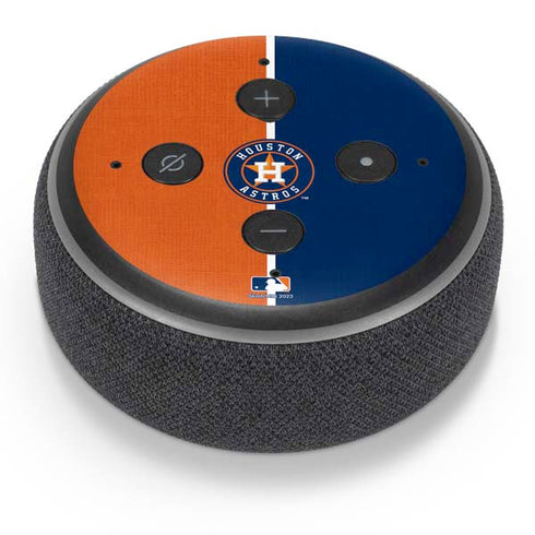 MLB Houston Astros Split Amazon Echo Dot Skin