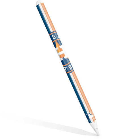 MLB Houston Astros Split Apple Pencil (2nd Gen 2019) Skin