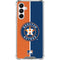 MLB Houston Astros Split Galaxy A16 5G Clear Case