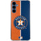 MLB Houston Astros Split Galaxy A35 5G Clear Case