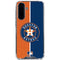 MLB Houston Astros Split Galaxy A36 5G Clear Case