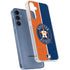 MLB Houston Astros Split Galaxy A55 5G Clear Case