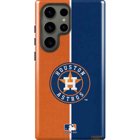 MLB Houston Astros Split Galaxy S23 Ultra Pro Case