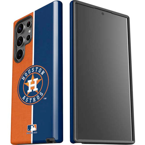 MLB Houston Astros Split Galaxy S23 Ultra Pro Case
