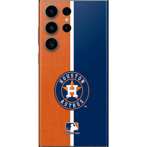 MLB Houston Astros Split Galaxy Skins