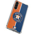 MLB Houston Astros Split Galaxy S24 FE Clear Case