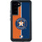 MLB Houston Astros Split Galaxy S24 Plus Waterproof Case