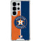 MLB Houston Astros Split Galaxy S25 Ultra Clear Case