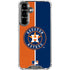 MLB Houston Astros Split Galaxy S26 Plus Clear Case