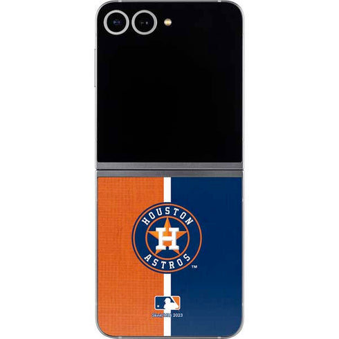 MLB Houston Astros Split Galaxy Z Flip6 Skin