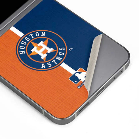 MLB Houston Astros Split Galaxy Z Flip6 Skin