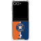 MLB Houston Astros Split Galaxy Z Flip7 Clear Case