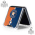 MLB Houston Astros Split Galaxy Z Flip7 Clear Case