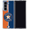 MLB Houston Astros Split Galaxy Z Fold5 5G Clear Case