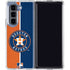 MLB Houston Astros Split Galaxy Z Fold5 5G Clear Case