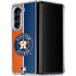 MLB Houston Astros Split Galaxy Z Fold5 5G Clear Case