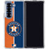 MLB Houston Astros Split Galaxy Z Fold6 Clear Case
