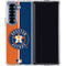 MLB Houston Astros Split Galaxy Z Fold7 Clear Case