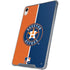 MLB Houston Astros Split iPad 11th Gen (2025) Clear Case