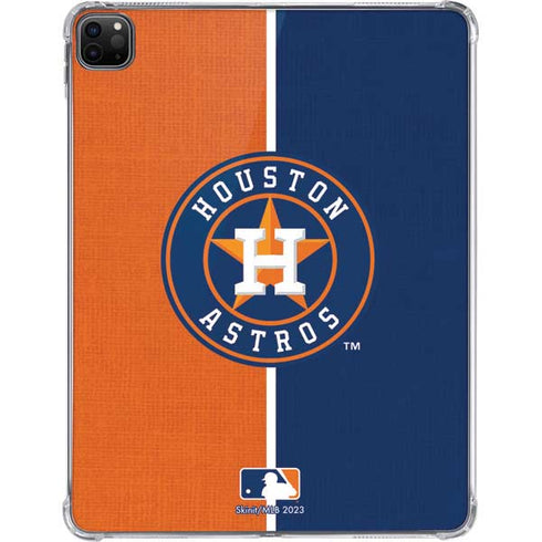 MLB Houston Astros Split iPad Pro 11in (2024) Clear Case