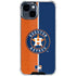 MLB Houston Astros Split iPhone 15 Clear Case