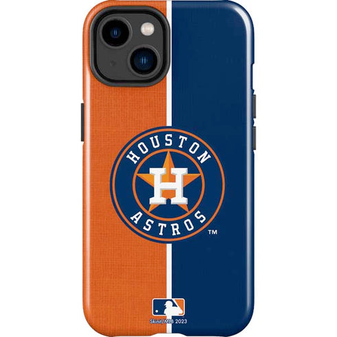 MLB Houston Astros Split iPhone 15 Impact Case
