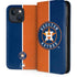 MLB Houston Astros Split iPhone 15 Plus Folio Case