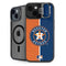 MLB Houston Astros Split iPhone 15 Plus Kickstand Case