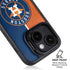 MLB Houston Astros Split iPhone 15 Plus Kickstand Case