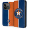MLB Houston Astros Split iPhone 15 Pro Folio Case