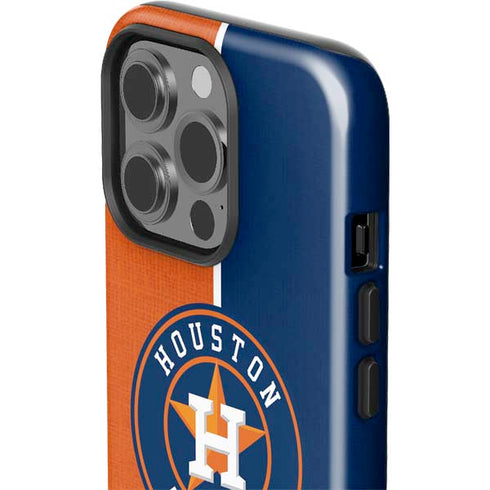MLB Houston Astros Split iPhone 15 Pro Impact Case