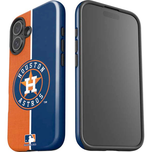 MLB Houston Astros Split iPhone 16 Impact Case