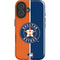 MLB Houston Astros Split iPhone 16 Plus Impact Case