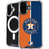 MLB Houston Astros Split iPhone 16 Plus MagSafe Case