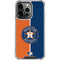 MLB Houston Astros Split iPhone 16 Pro Clear Case