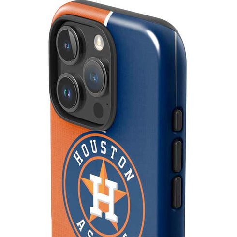 MLB Houston Astros Split iPhone 16 Pro Impact Case